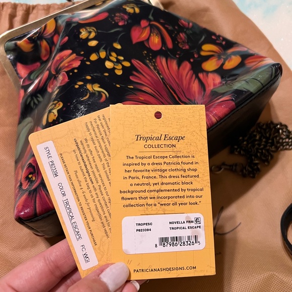 Patricia Nash Floral Crossbody Bag - Multicolor - Picture 5 of 9